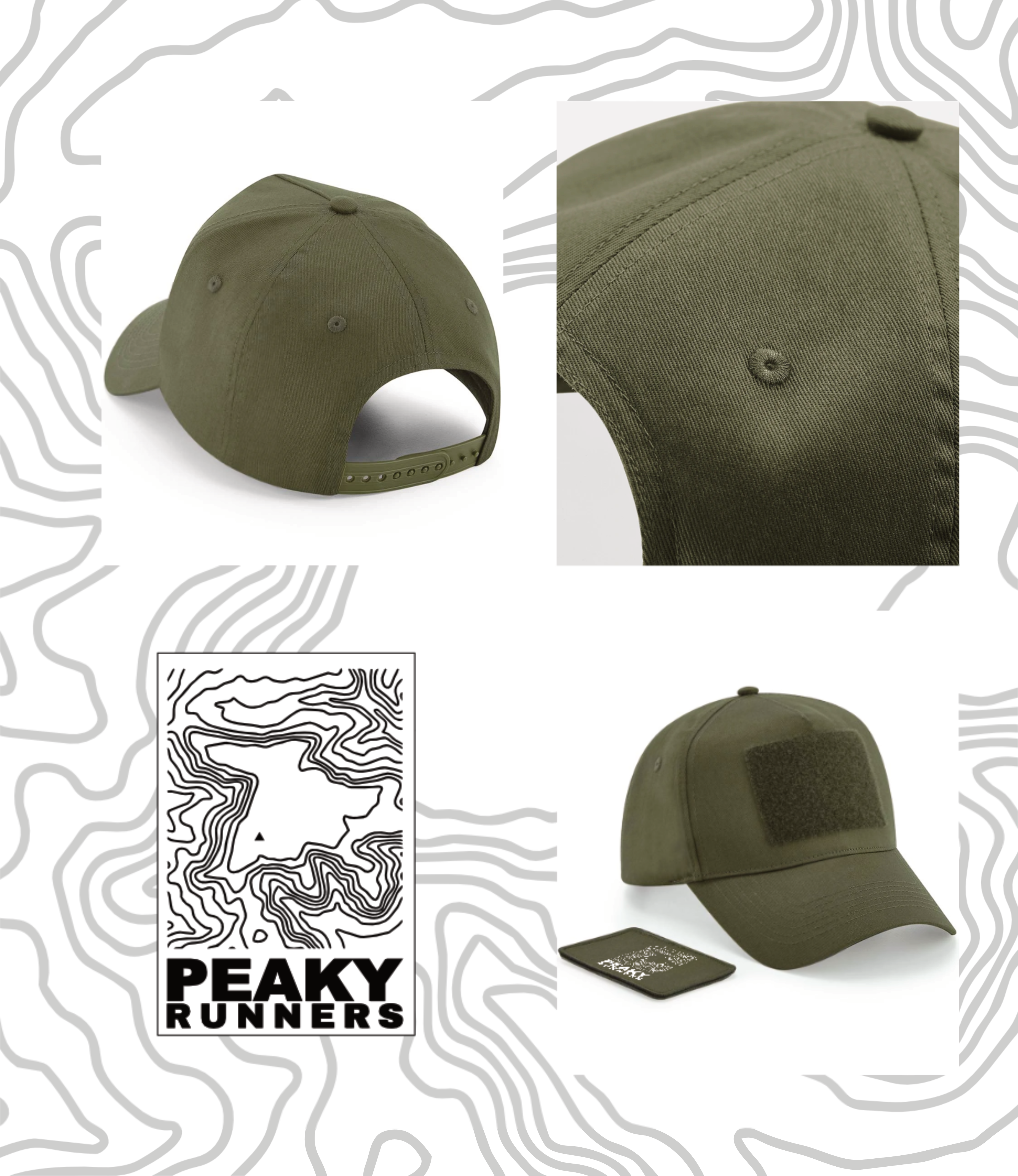 PEAKY - Trucker Hat Molle Patch