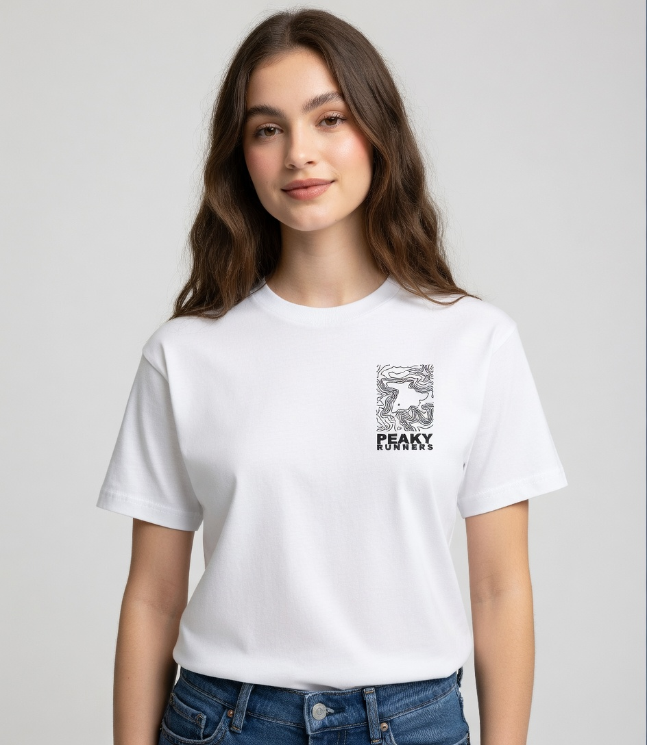 PEAKY RUNNERS - Cotton STAMP T Shirt Front only